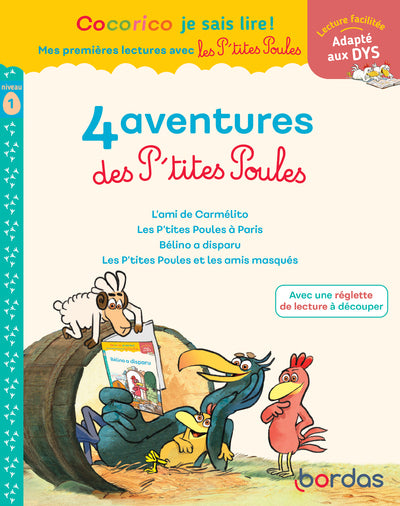 Cocorico Je sais lire ! premières lectures avec les P'tites Poules