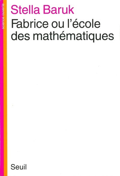 Fabrice ou l'école des mathématiques