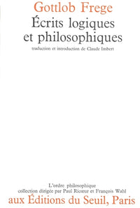 Ecrits logiques et philosophiques