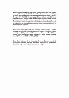 Tant que les dieux n'auront rien changé, rien n'aura changé