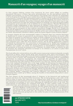 Manuscrit d'un voyageur, voyages d'un manuscrit