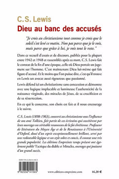 Dieu au banc des accusés