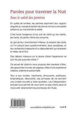 Paroles pour traverser la nuit
