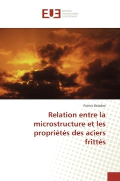 Relation entre la microstructure et les proprietes des aciers frittes