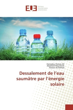 Dessalement de l'eau saumâtre par l'énergie solaire