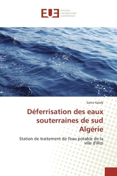 Deferrisation des eaux souterraines de sud Algerie