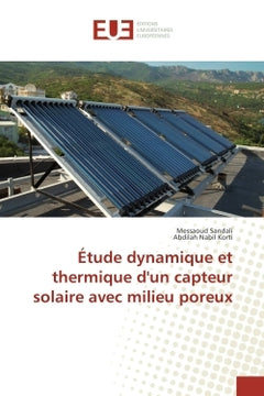 Etude dynamique et thermique d'un capteur solaire avec milieu poreux