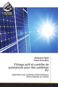 Filtrage actif et controle de puissances pour des systemes PV