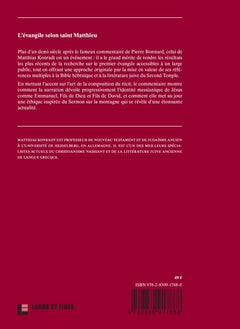 L'évangile selon saint Matthieu