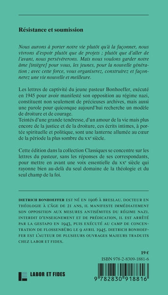 résistance et soumission