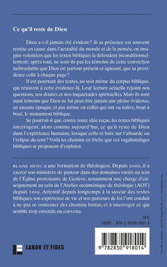 Ce qu'il reste de Dieu