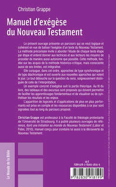Manuel d'exégèse du Nouveau Testament