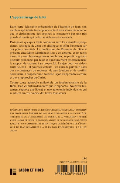 L'apprentissage de la foi