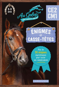 Enigmes et casse-têtes au galop