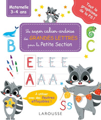 Mon super cahier ardoise Petite Section  Grandes lettres