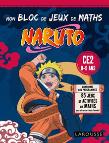 Mon bloc de jeux de maths Naruto - CE2