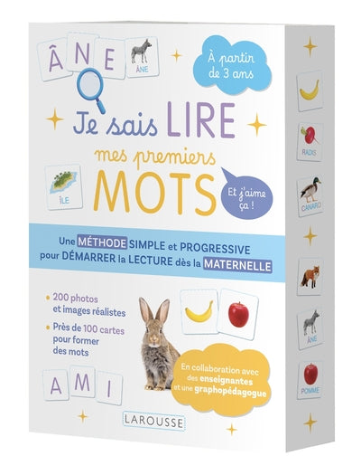 Je sais lire mes premiers mots et j'aime ça ! - La méthode de lecture Niveau 1