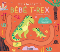 Suis le chemin bébé T-Rex