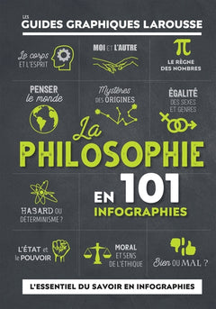 La Philosophie en 101 infographies - Guides graphiques larousse