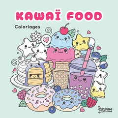 Coloriages kawaï food
