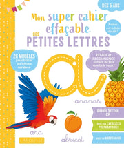 Mon super cahier effaçable - Petites lettres - De la Grande section au CP 5-6 ans