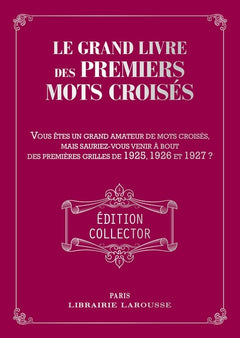 Le Grand livre des premiers mots croisés