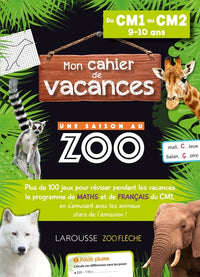 Cahier de vacances Une saison au zoo CM1-CM2