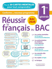 Réussir le français au Bac en cartes mentales spécial BAC 2026