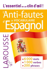 Anti-fautes de vocabulaire espagnol