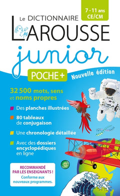 Le dictionnaire Larousse Junior poche Plus