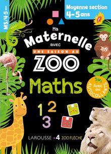 Ma maternelle avec Une Saison Au Zoo Moyenne section - numération - calcul