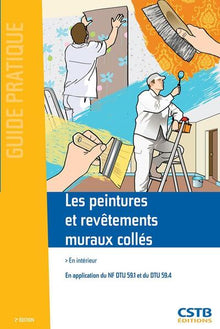 Les peintures et revêtements muraux collés