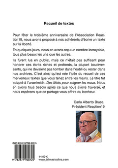 Des mots pour soigner les maux
