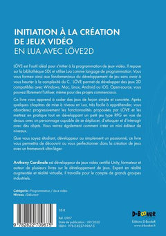 Initiation à la création de jeux vidéo en Lua avec Löve2D
