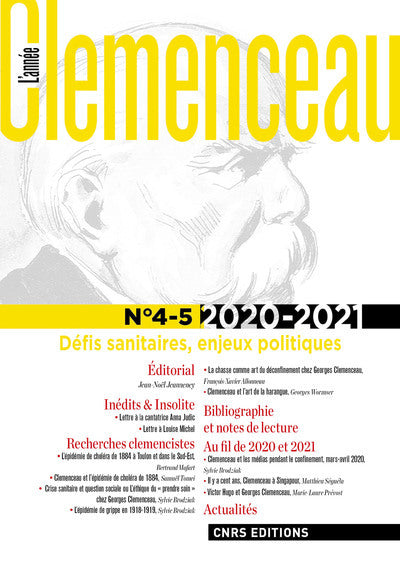L'année Clemenceau - Défis sanitaires, enjeux politiques