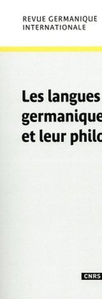 Revue germanique internationale 34