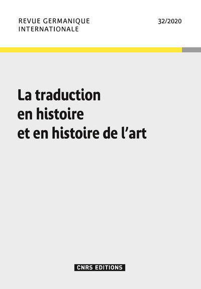 La traduction en histoire et en histoire de l'Art