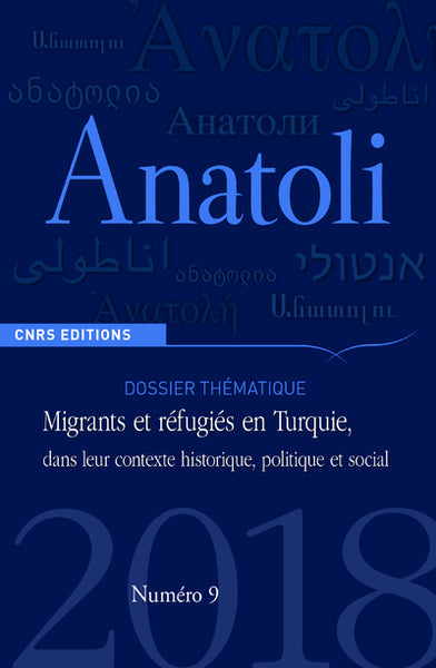 Anatoli N09 Migrants et réfugiés en Turquie