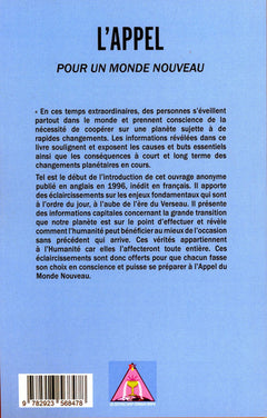 L'appel - Pour un monde nouveau