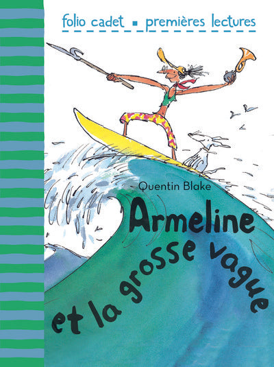 armeline et la grosse vague