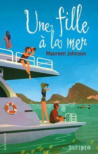 Une fille à la mer