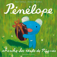 Pénélope cherche les oeufs de Pâques