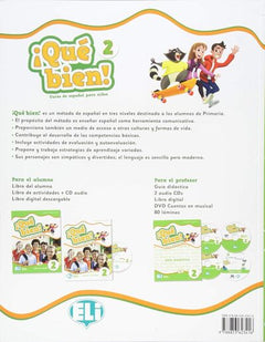 ¡Qué bien! Libro de actividades