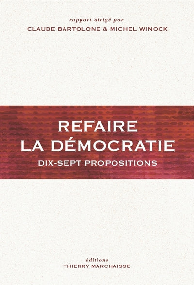 Refaire la démocratie