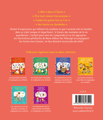 Les expressions sur les nombres expliquées et racontées aux enfants