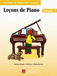 Leçons de piano, volume 3
