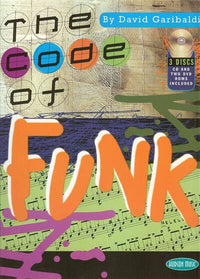DAVID GARILBALDI - THE CODE OF FUNK -  BOOK +DVD - BATTERIE