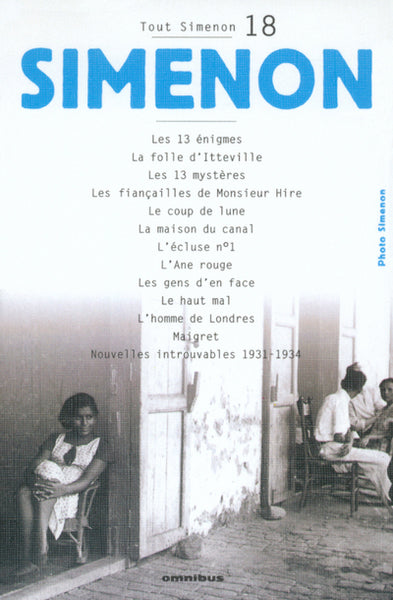 Tout Simenon T18 Centenaire