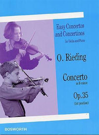 OSKAR RIEDING: CONCERTO IN B MINOR OP.35 (VIOLIN/PIANO)