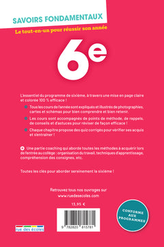 Savoirs fondamentaux - 6e - Toutes les matières